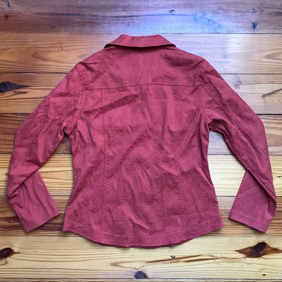 Chico’s Additions Orange Button Jacket, NWT, 0 - Picture 13 of 16